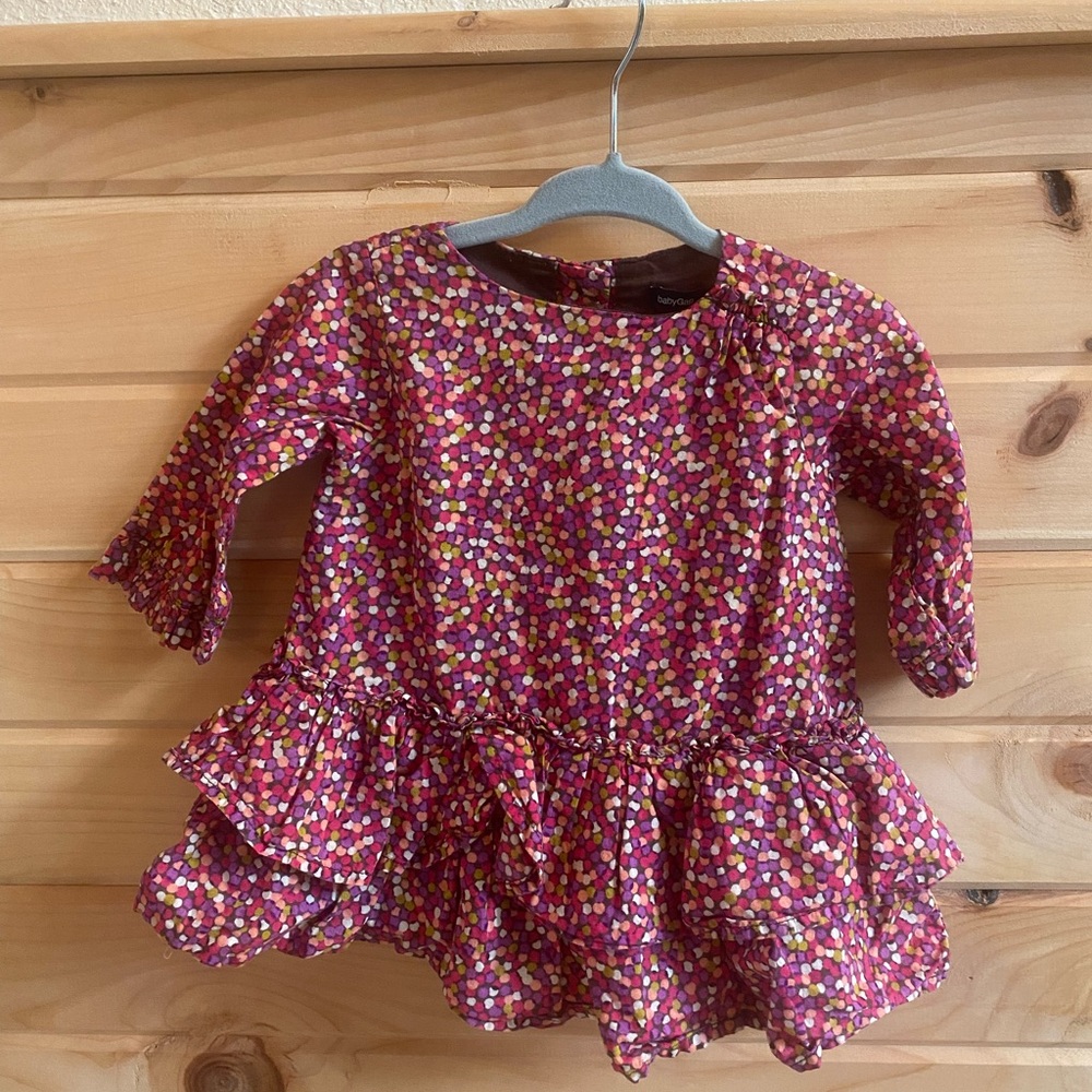 GAP Baby Multicolor Polka Dot Dress
